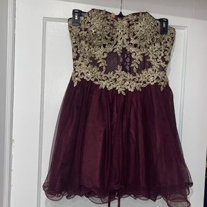 Strapless Prom dress